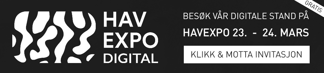 Klikk og motta invitasjon til vår stand på HavExpo Digital